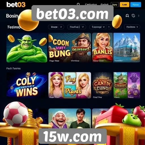 bet03.com oferece ampla variedade de jogos de cassino