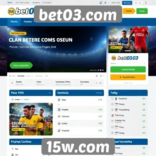 novas funcionalidades do site bet03.com